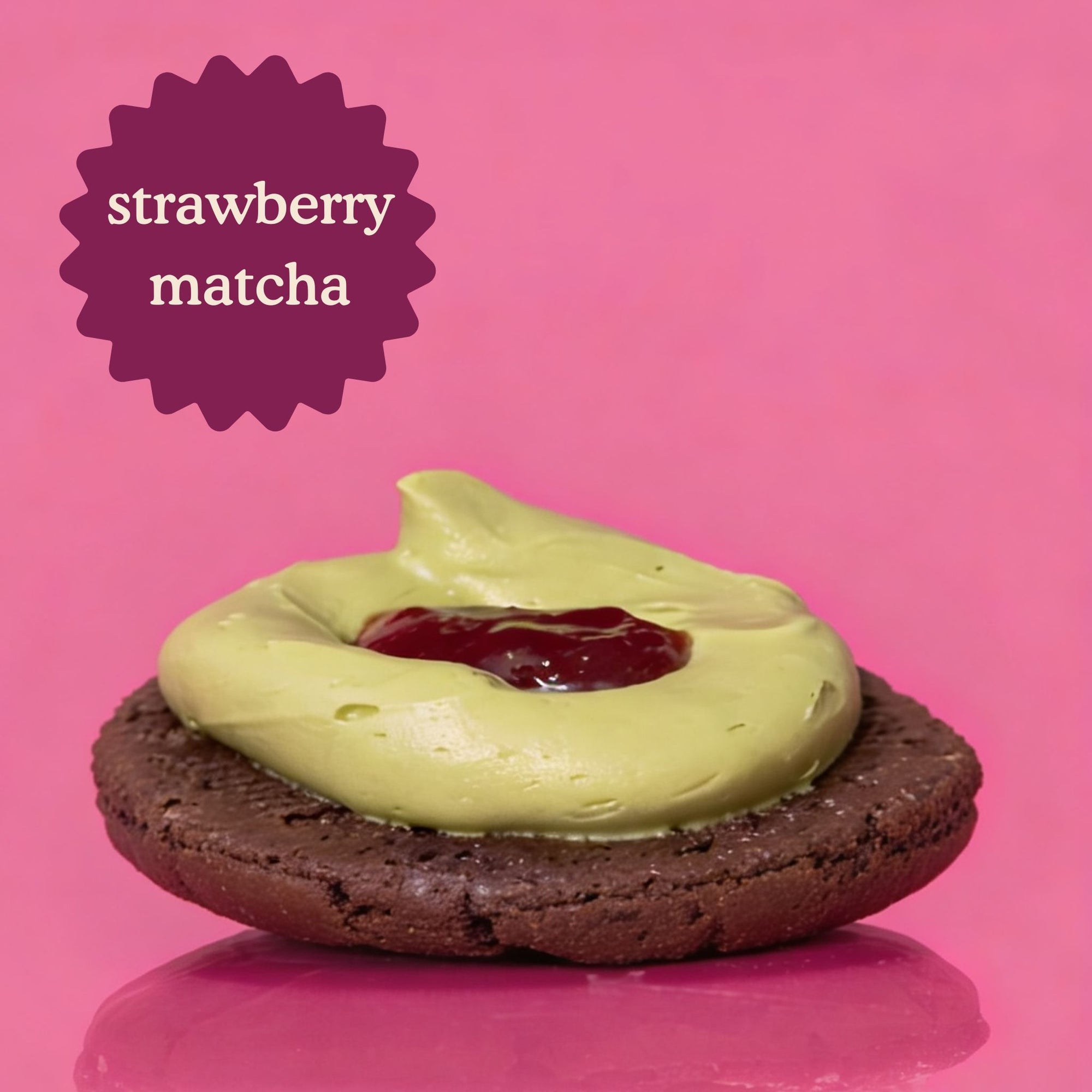 Strawberry Matcha Butterbing