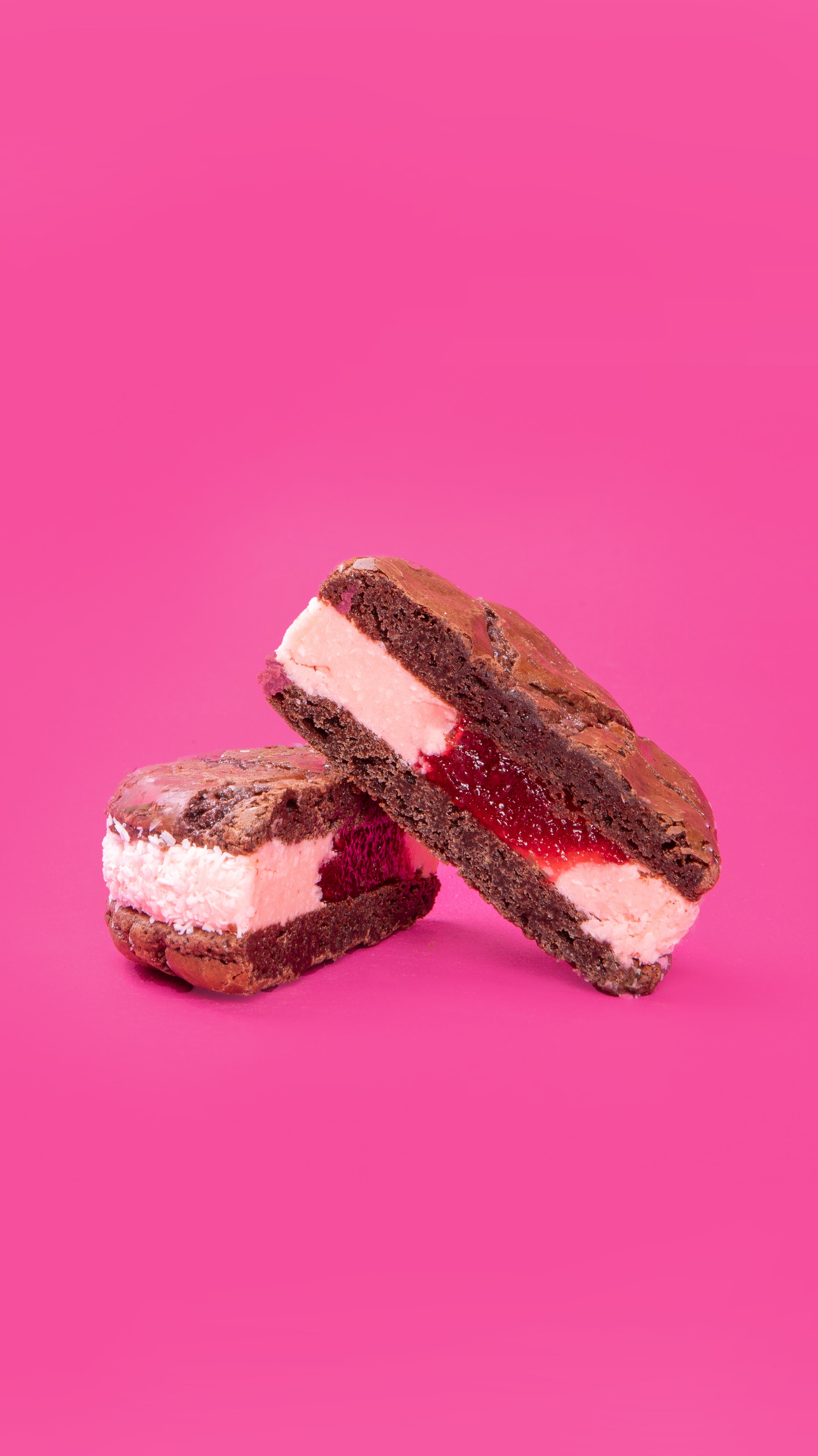 Pink Lamington bulk party pack - 12 cookies